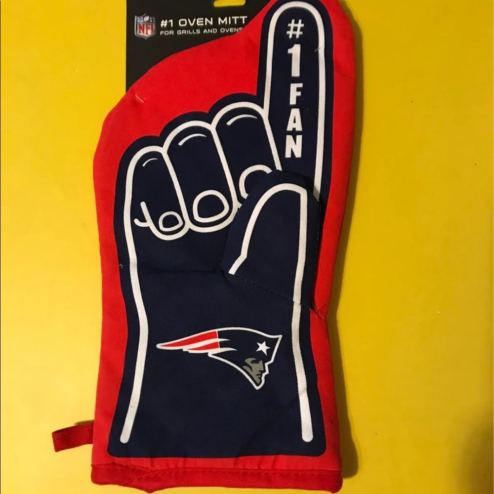 Oven Mitt-New England Patriots # 1 Fan